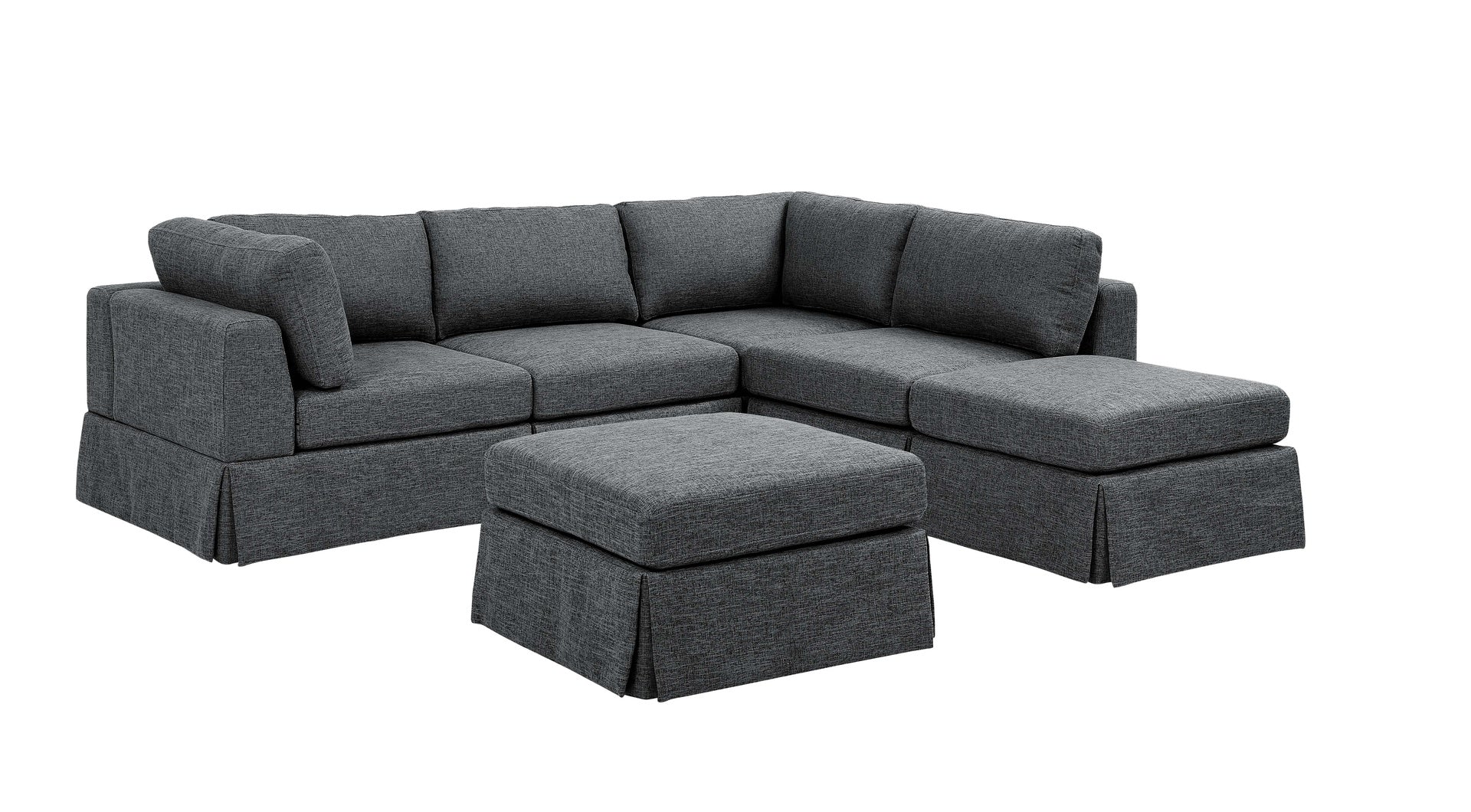 6 - Piece Upholstered Sectional