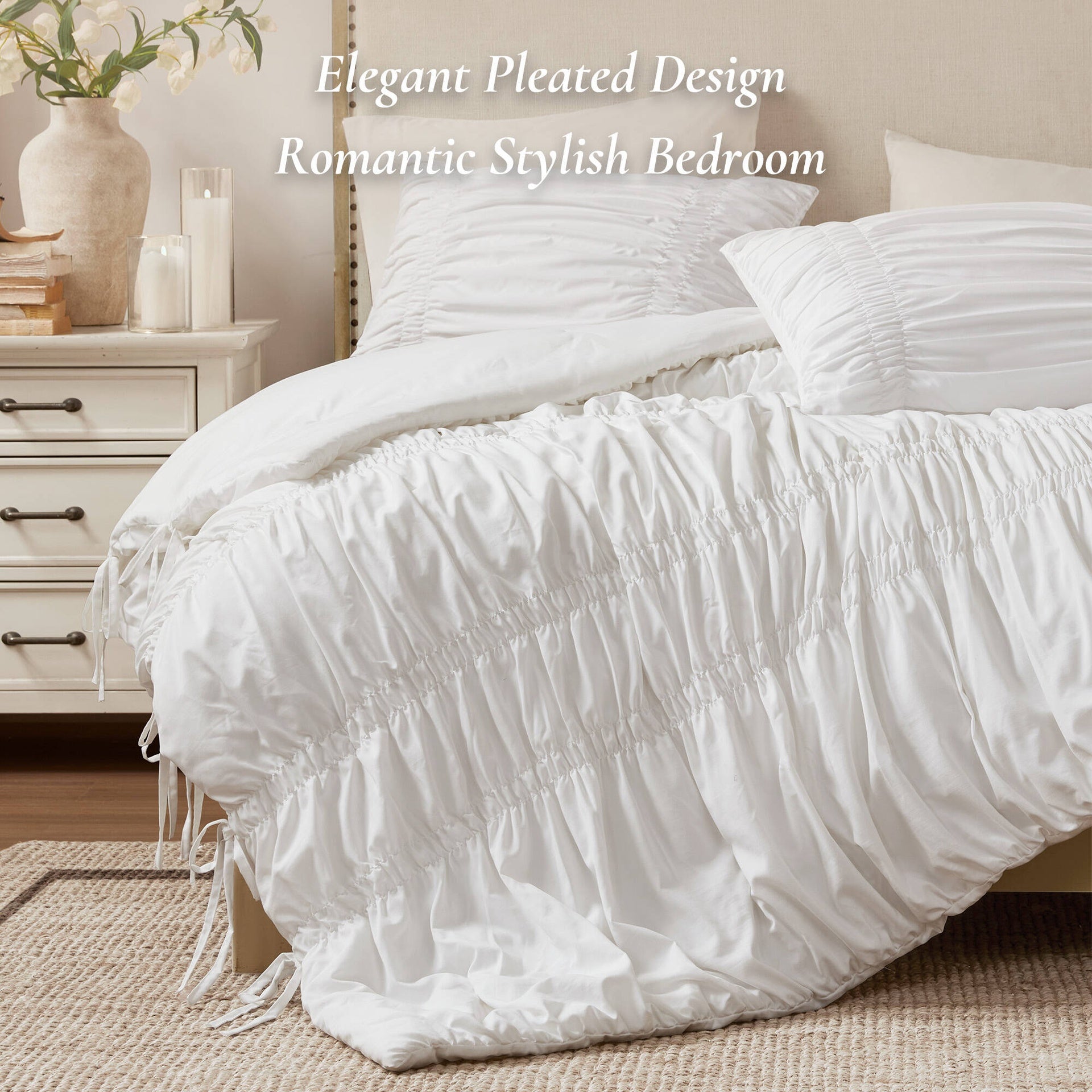 3PCS Queen Comforter Set