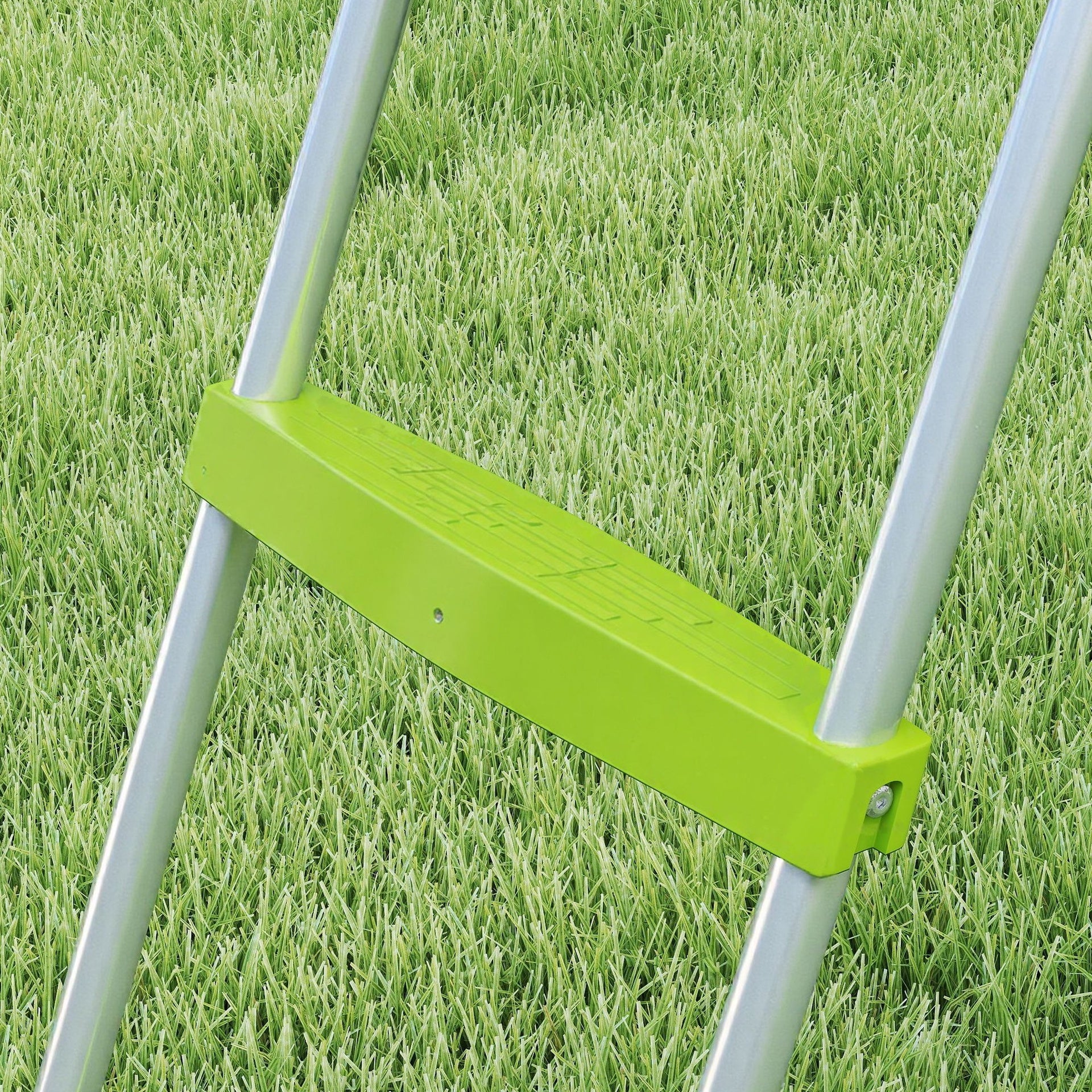 Qaba 5.7FT Outdoor Slide for Kids Ages 3-8, Climbing Step Ladder, Playground Equipment for Backyard, Garden, Green