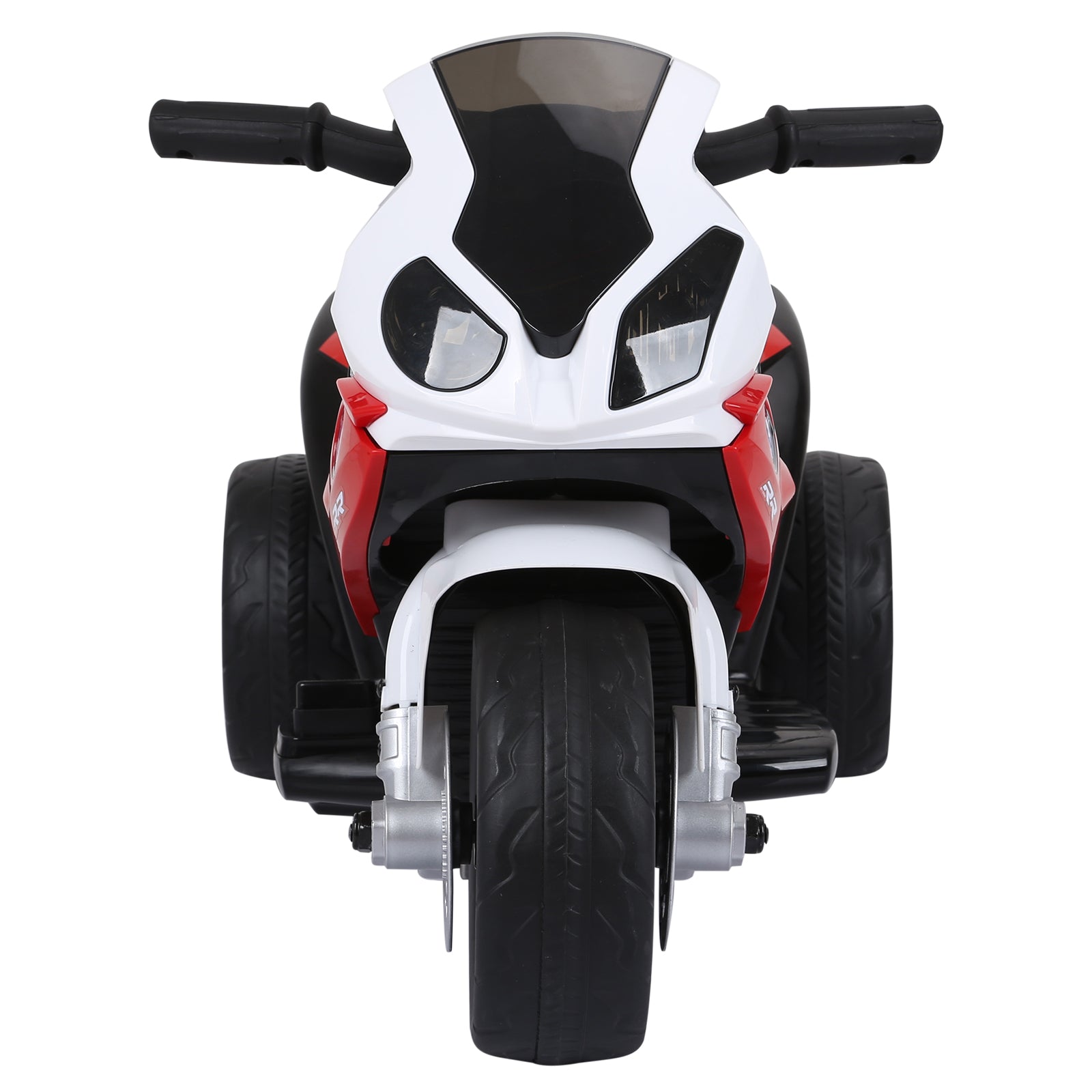 Aosom 6V 3 Wheeled Electric Motorcycle, Kids Motorcycle Licensed BMW with Headlight, Music, Red