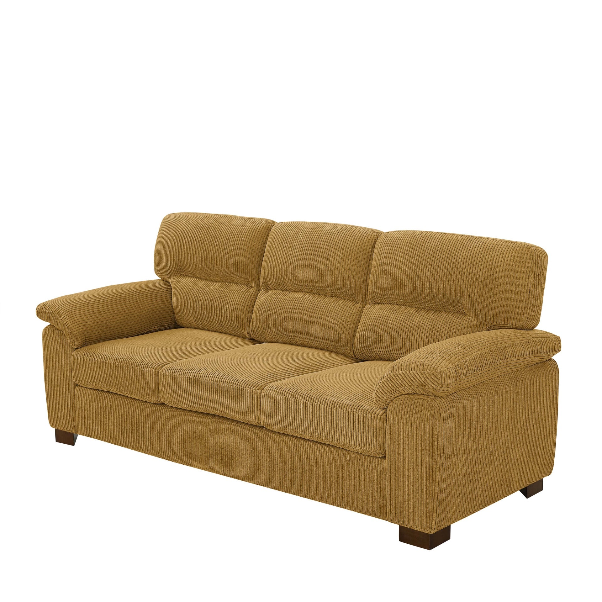 Vintage Three‑Seat Sofa