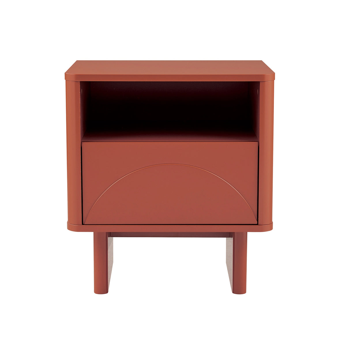 Nightstand in Terracotta