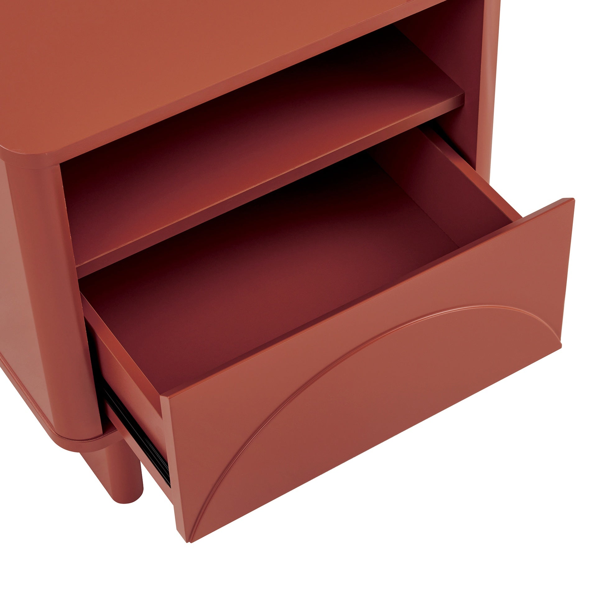 Nightstand in Terracotta