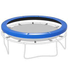 Soozier 12FT Trampoline Spring Cover, Safety Trampoline Pad Replacement, Waterproof and Tear Resistant, All Weather Trampoline Accessories, Blue
