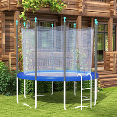 Soozier 12FT Trampoline Spring Cover, Safety Trampoline Pad Replacement, Waterproof and Tear Resistant, All Weather Trampoline Accessories, Blue