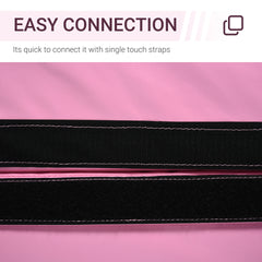 Soozier Pole Dance Mat, 2"T x 5'W Folding Pole Crash Mat for Home, Lightweight and Foldable, Pink