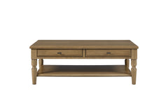 Drawer Cocktail Table - Almond