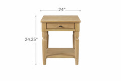 End Table - Cashew