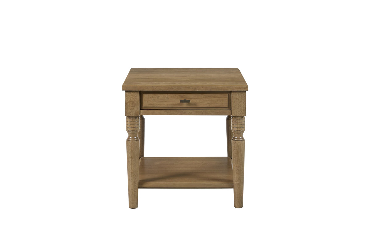 End Table - Almond