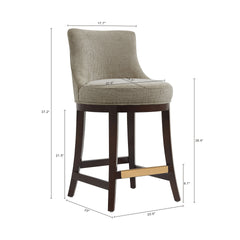 Counter Stool in Taupe