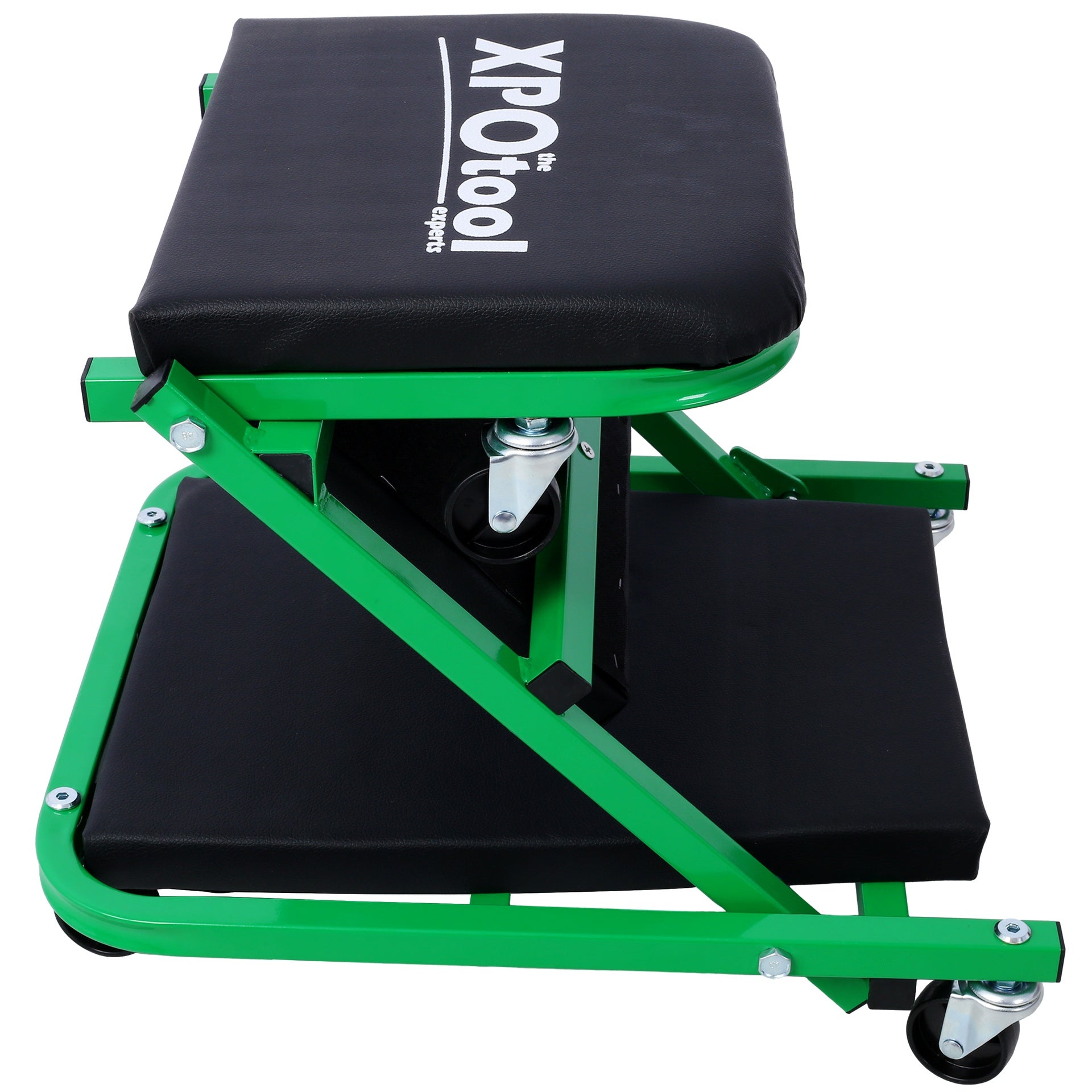 Mechanic Creeper, Garage Gift, 36" Z Creeper Seat, 2 in 1 Mechanic Gifts, 300 lbs Capacity, Low Profile Creeper with 6 pcs Wheels in Garage/Shop for Fathers Day Tool Gift