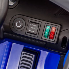 Qaba 12V Chevrolet Silverado EV RST Licensed Kids Electric Car with Parent Remote Control, Spring Suspension, Blue