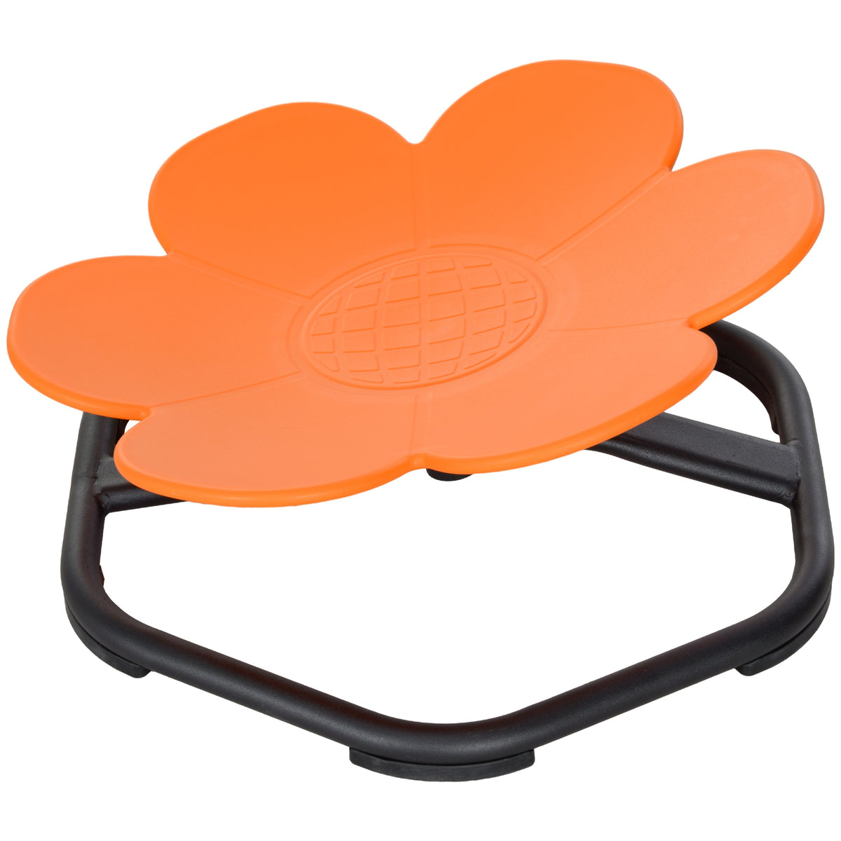Qaba Sensory Spinning Chair for Autism, Kids, Training Body Balance & Coordination, Orange
