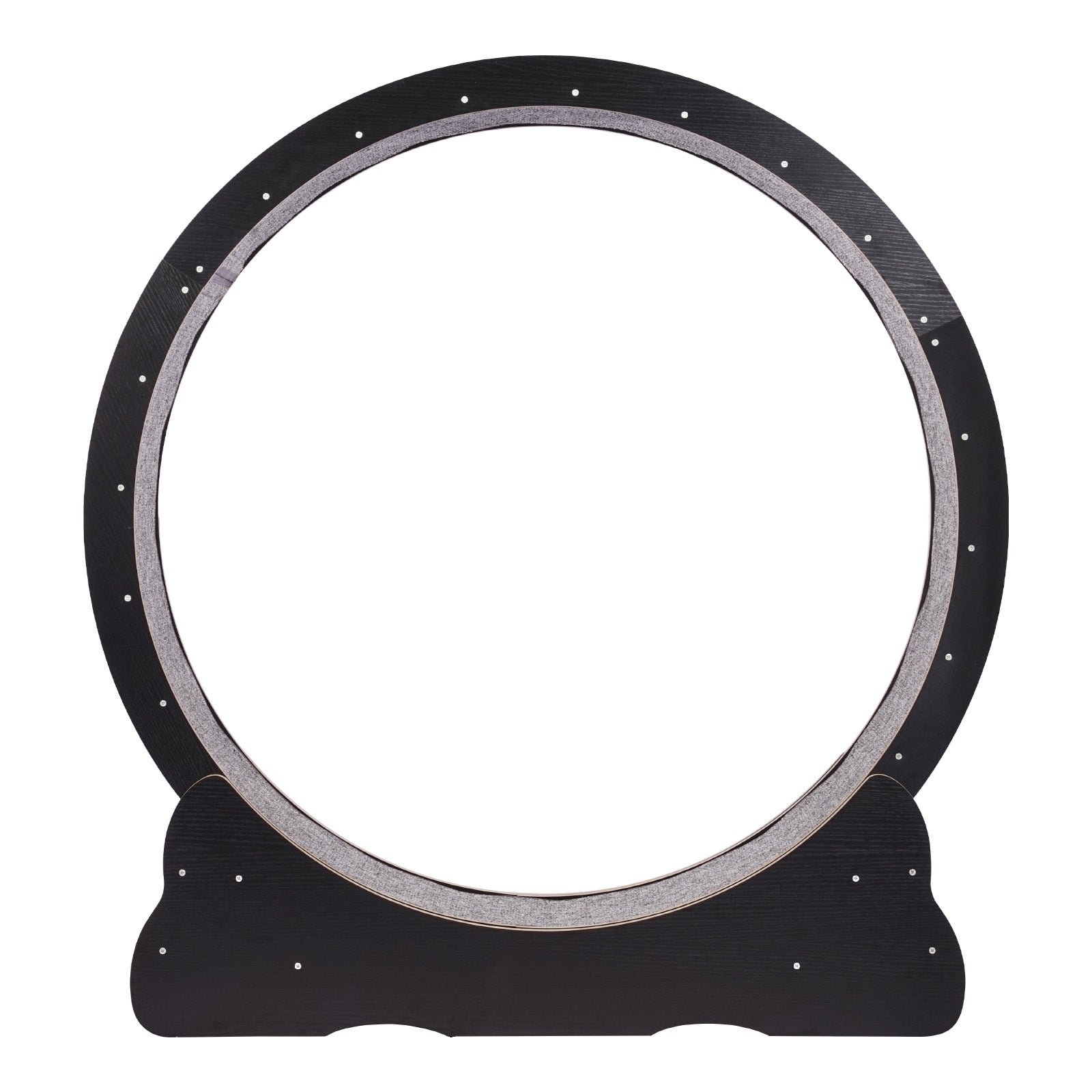 Cat Exercise Wheel 43.3" Large Cat Treadmill Wheel for Indoor Cats Black