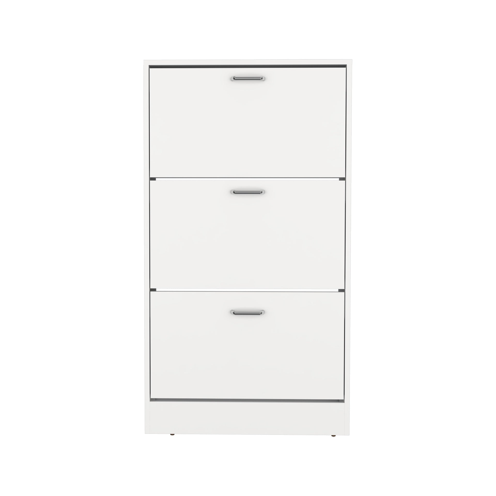 Inola High Pull Down Shoe Rack, Shoe Storage, Entryway, Bedroom, White