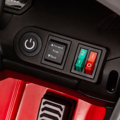 Qaba 12V Chevrolet Silverado EV RST Licensed Kids Electric Car with Parent Remote Control, Spring Suspension, Red