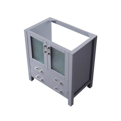 Dark Grey Bath Vanity 30 in. W x 18.25 in. D