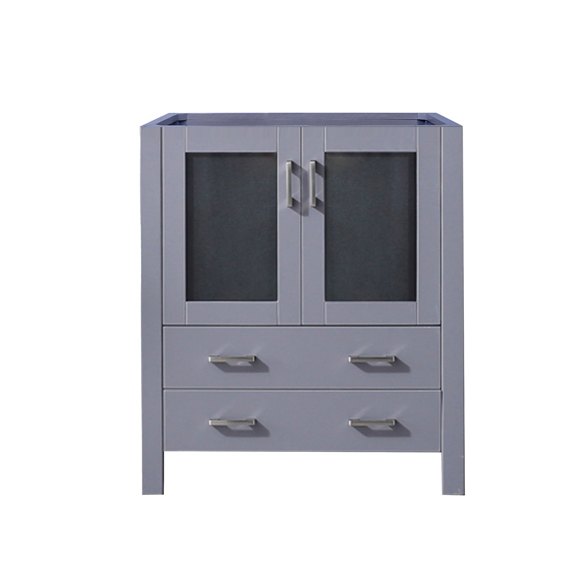 Dark Grey Bath Vanity 30 in. W x 18.25 in. D