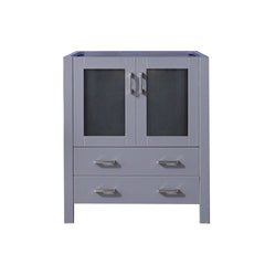 Dark Grey Bath Vanity 30 in. W x 18.25 in. D