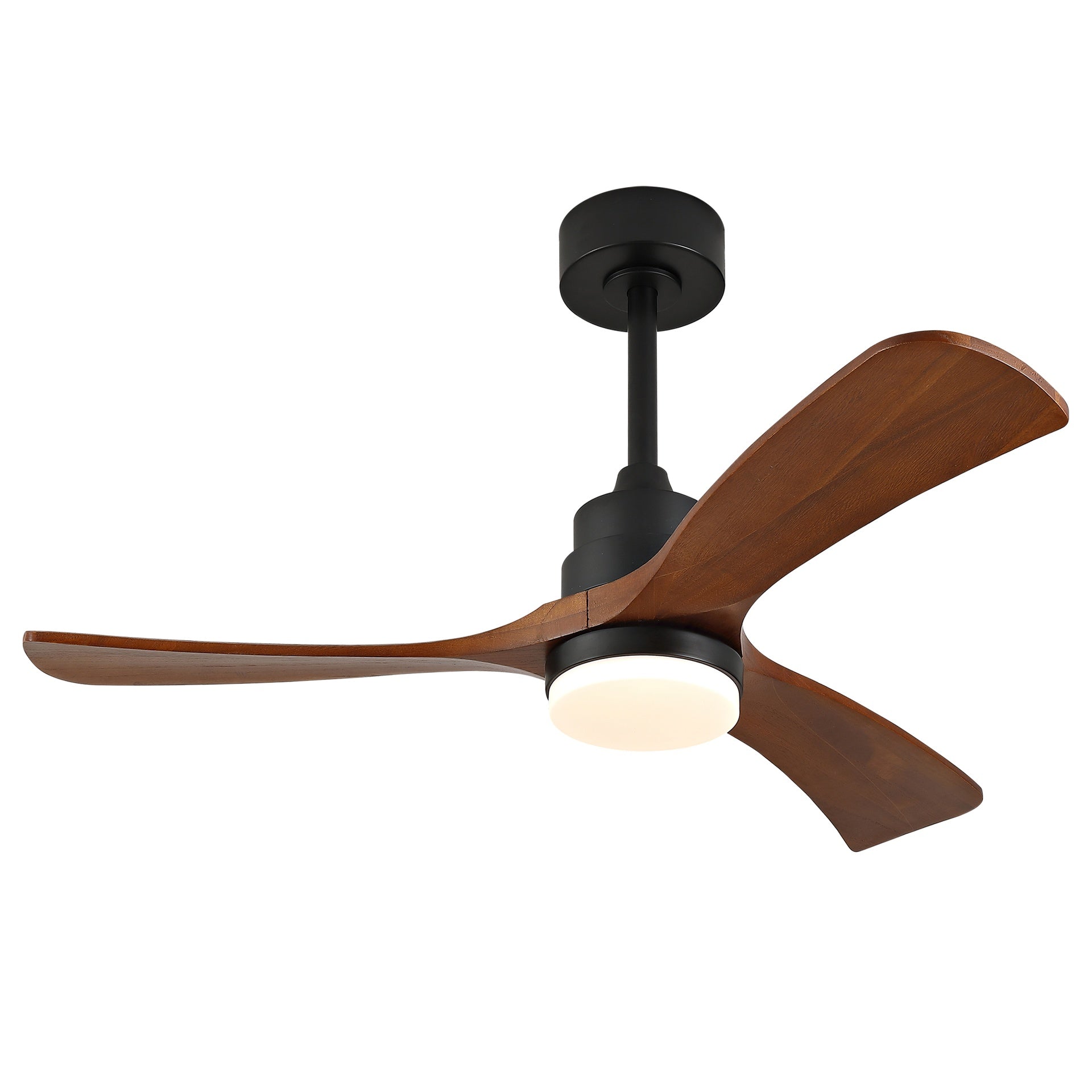 Hot sales 42 Inch Ceiling Fans with Lights and Remote, Outdoor Ceiling Fan for Patios with Light 3 Blades Modern Ceiling Fan Noiseless Reversible DC Motor, Wood Fan for Farmhouse