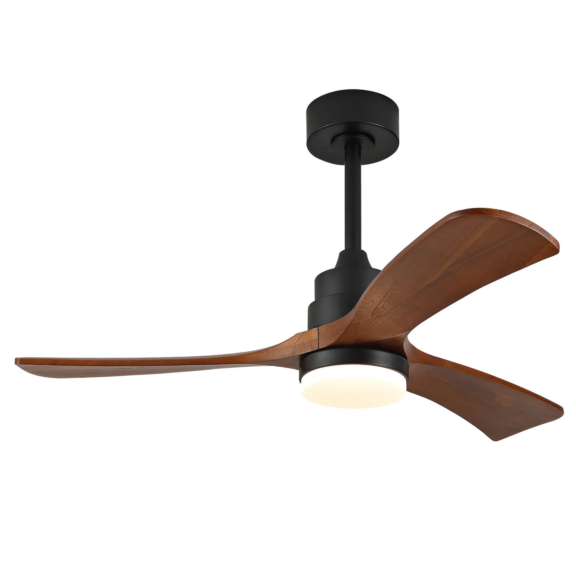 Hot sales 42 Inch Ceiling Fans with Lights and Remote, Outdoor Ceiling Fan for Patios with Light 3 Blades Modern Ceiling Fan Noiseless Reversible DC Motor, Wood Fan for Farmhouse