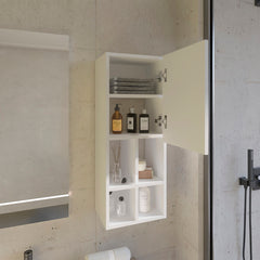 Malden Wall Cabinet, Bathroom, White