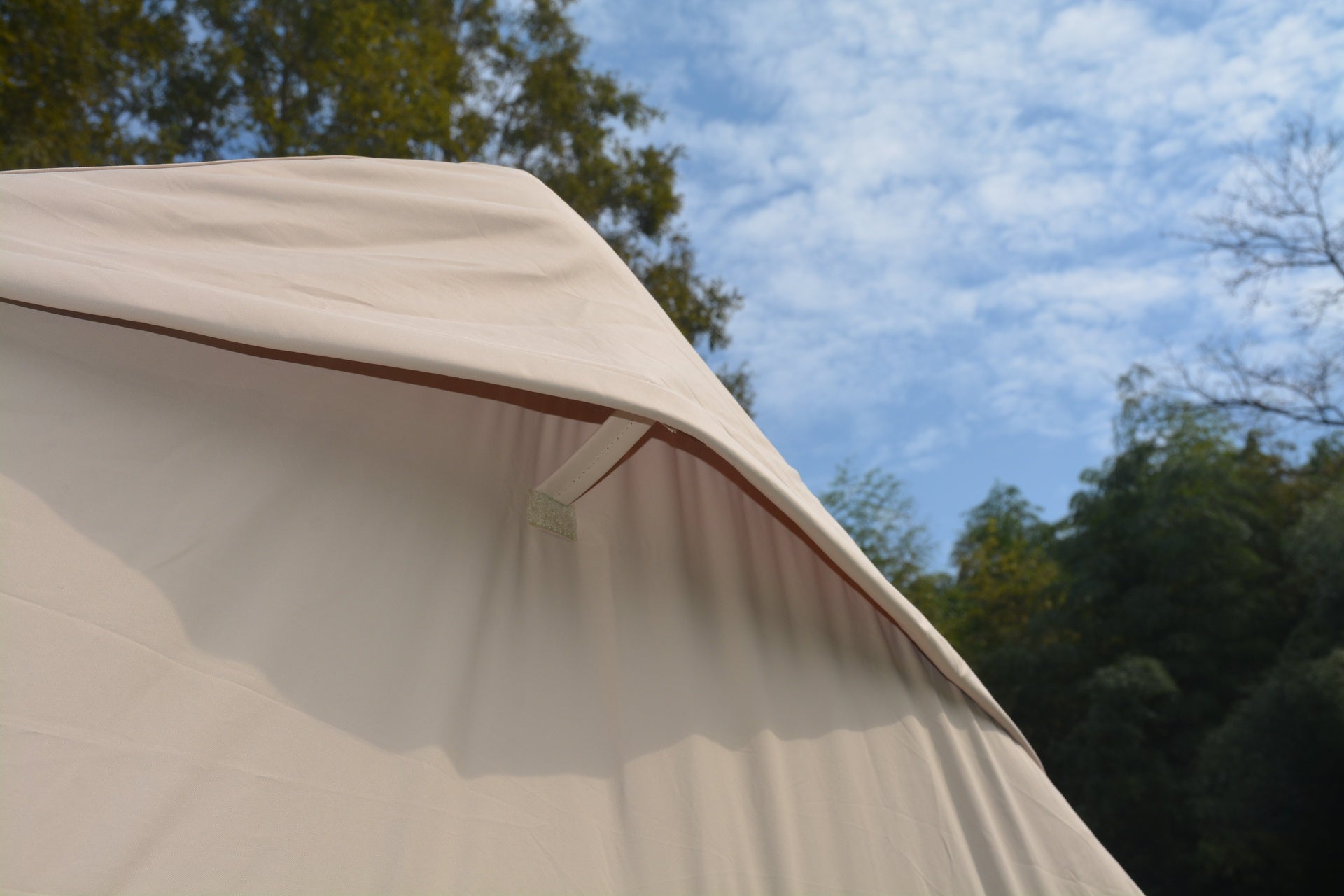 9.8 x13ft  Inflatable Camping Tents with Hand Pump, Air Glamping Tents, Easy Setup Waterproof and Windproof Blow up Tent, 4 Seasons Oxford Cabin Tent with Mesh & Chimney Window. Beige