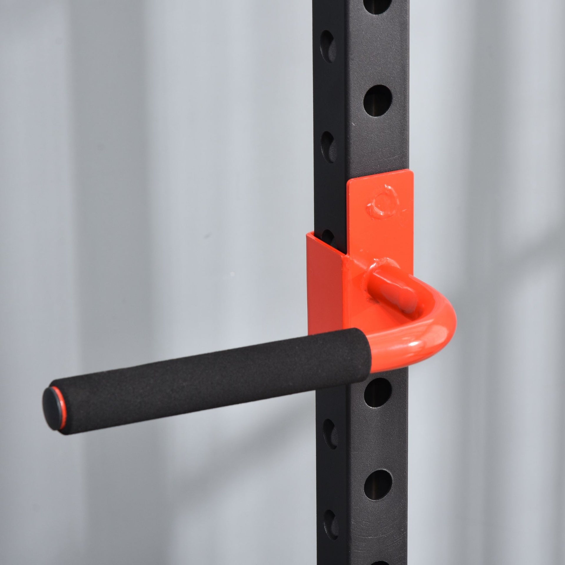 Soozier Power Tower Pull Up Bar Squat Rack Power Cage At Home Workout Equipment,Upper Body Strength Training Equipment