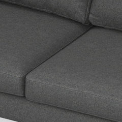 Ava Mid Century Corner Sectional Sofa