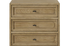 3 Drawer Nighstand - Cashew