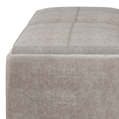 Avalon Square Coffee Table Storage Ottoman