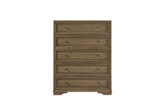 5 Drawer Hickory Chest - Almond