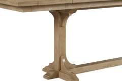 Counter Height Trestle Table - Cashew