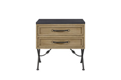 2 Drawer Nightstand - Cashew