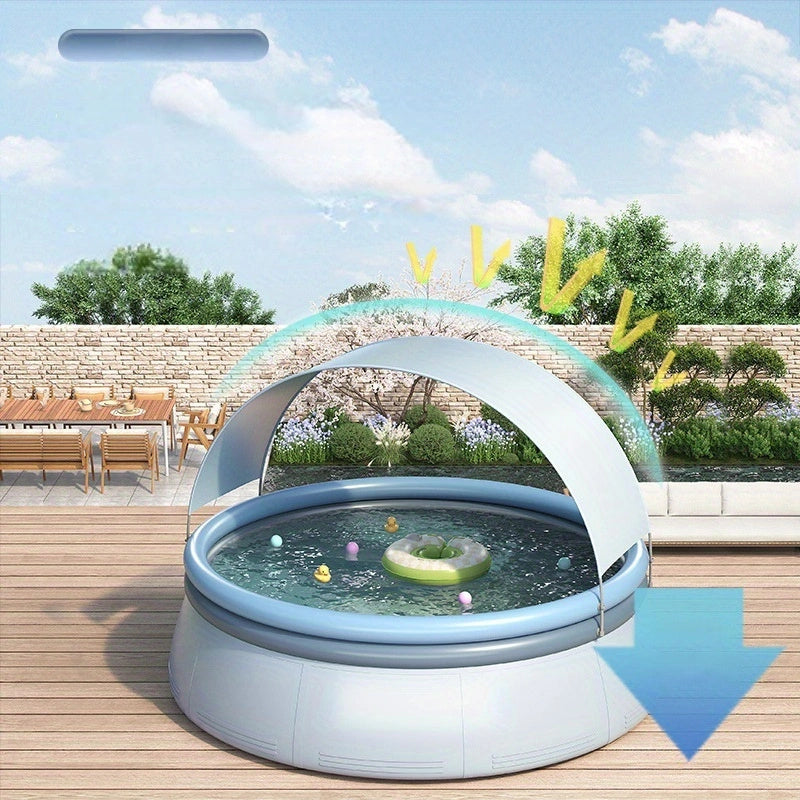 118.11in*25.98in     outdoor inflatable swimming pool