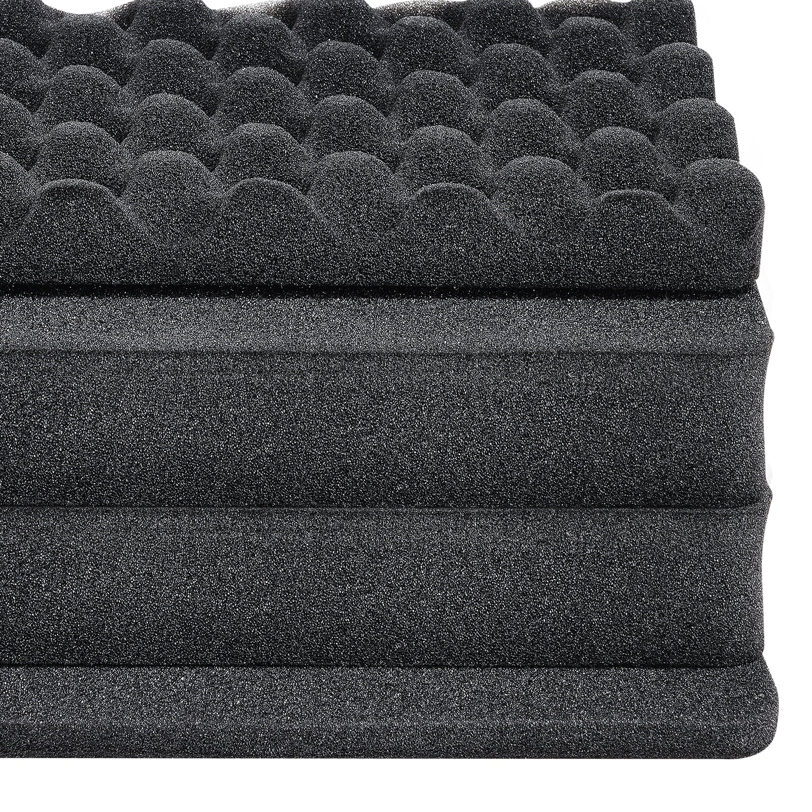 Hard Pistol Cases with Pre-cut PU Foam Lockable Pistol Case for 6 Pistol