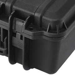 Hard Pistol Cases with Pre-cut PU Foam Lockable Pistol Case for 6 Pistol