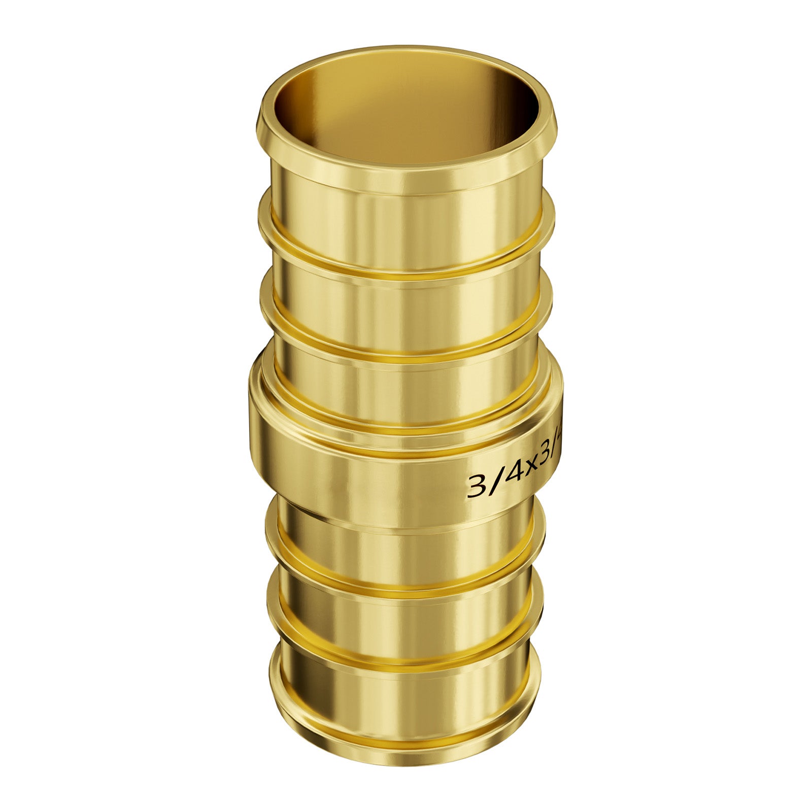 Pipe Fittings 3/4" 50PCS Brass Clamp-style Straight-Through for Air