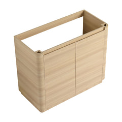 40''Freestanding Bathroom Vanity & 2-Soft-Close Door, KD-Packing, Plywood (Excluding Sink)