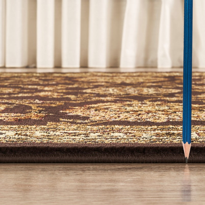 Classic GC_VIN5013 Brown 5 ft. 3 in. x 7 ft. 3 in. Area Rug