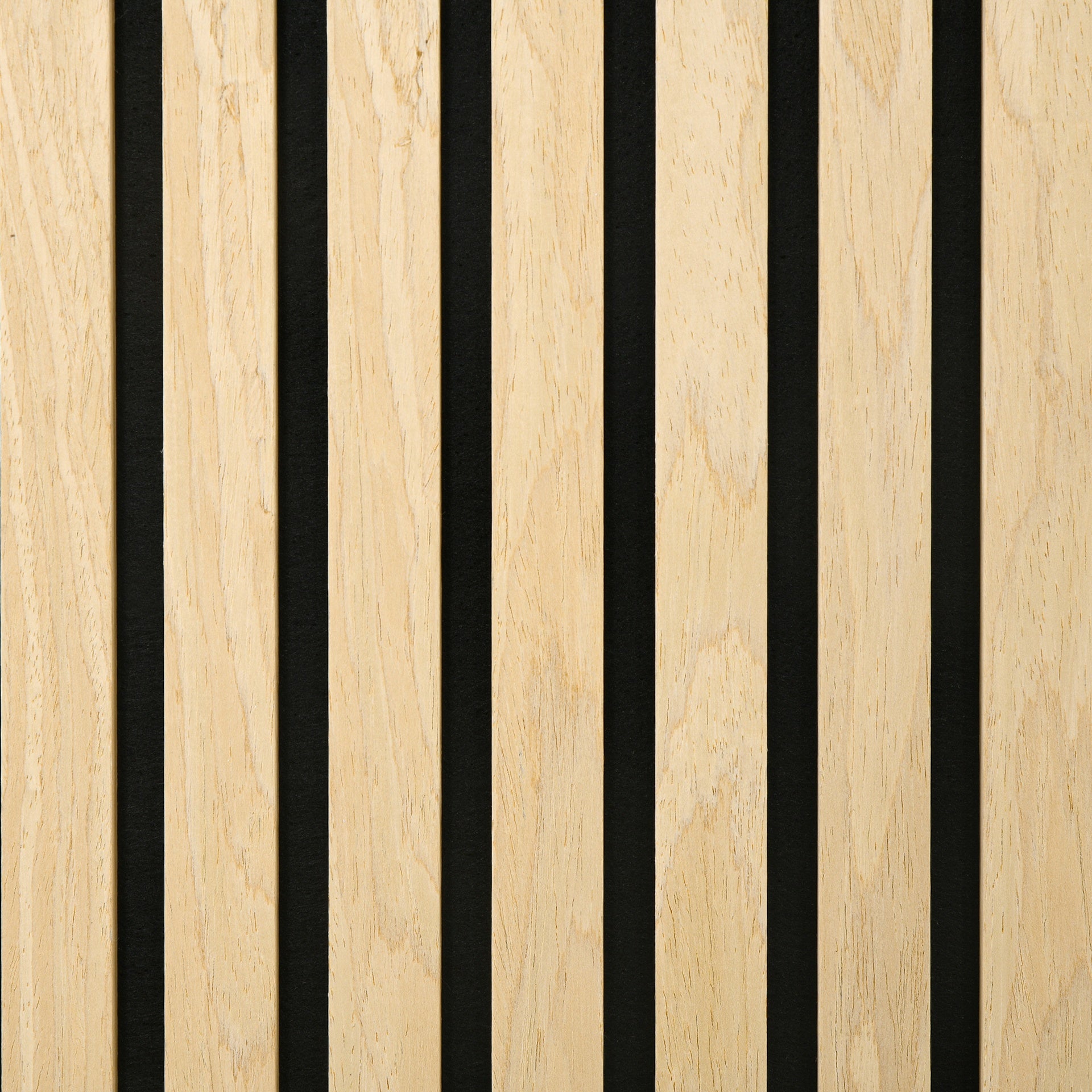 HOMCOM 24" x 24" Wood Panels for Wall, 4 Pack Acoustic Panels, Sound Absorbing Slat Wall for Wall Decor, Home, Oak