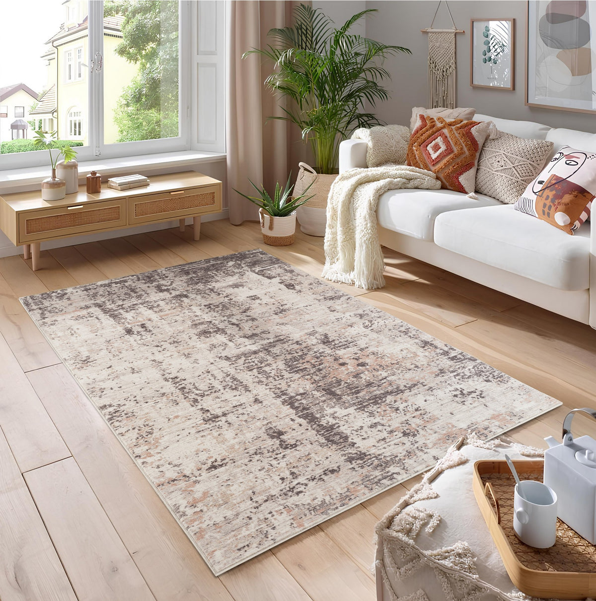 Jewel GC_STU3023 Multi 5 ft. 3 in. x 7 ft. 3 in. Area Rug