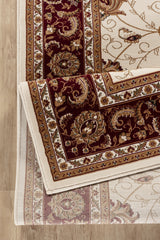 Manchester GC_HER5002 Ivory 2 ft. x 3 ft. Area Rug