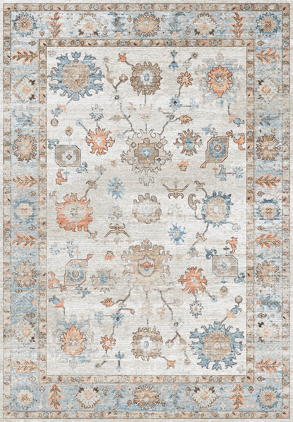 Oxford GC_NBL2014 Multi 2 ft. x 3 ft. Area Rug
