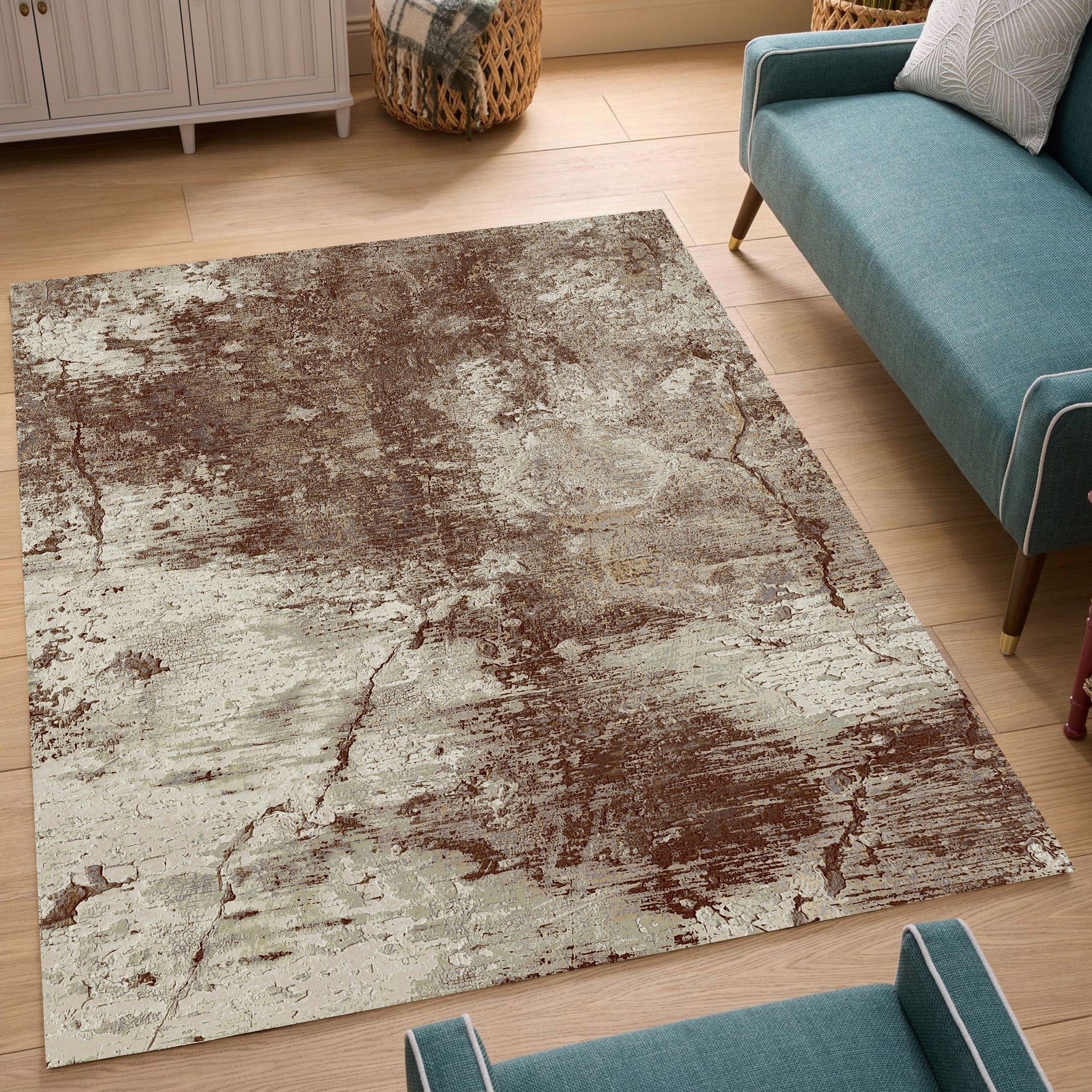 Artistic GC_TRE8017 Taupe 7 ft. 10 in. x 10 ft. 6 in. Area Rug
