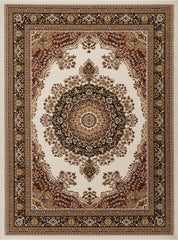 Manchester GC_HER5006 Ivory 2 ft. x 3 ft. Area Rug