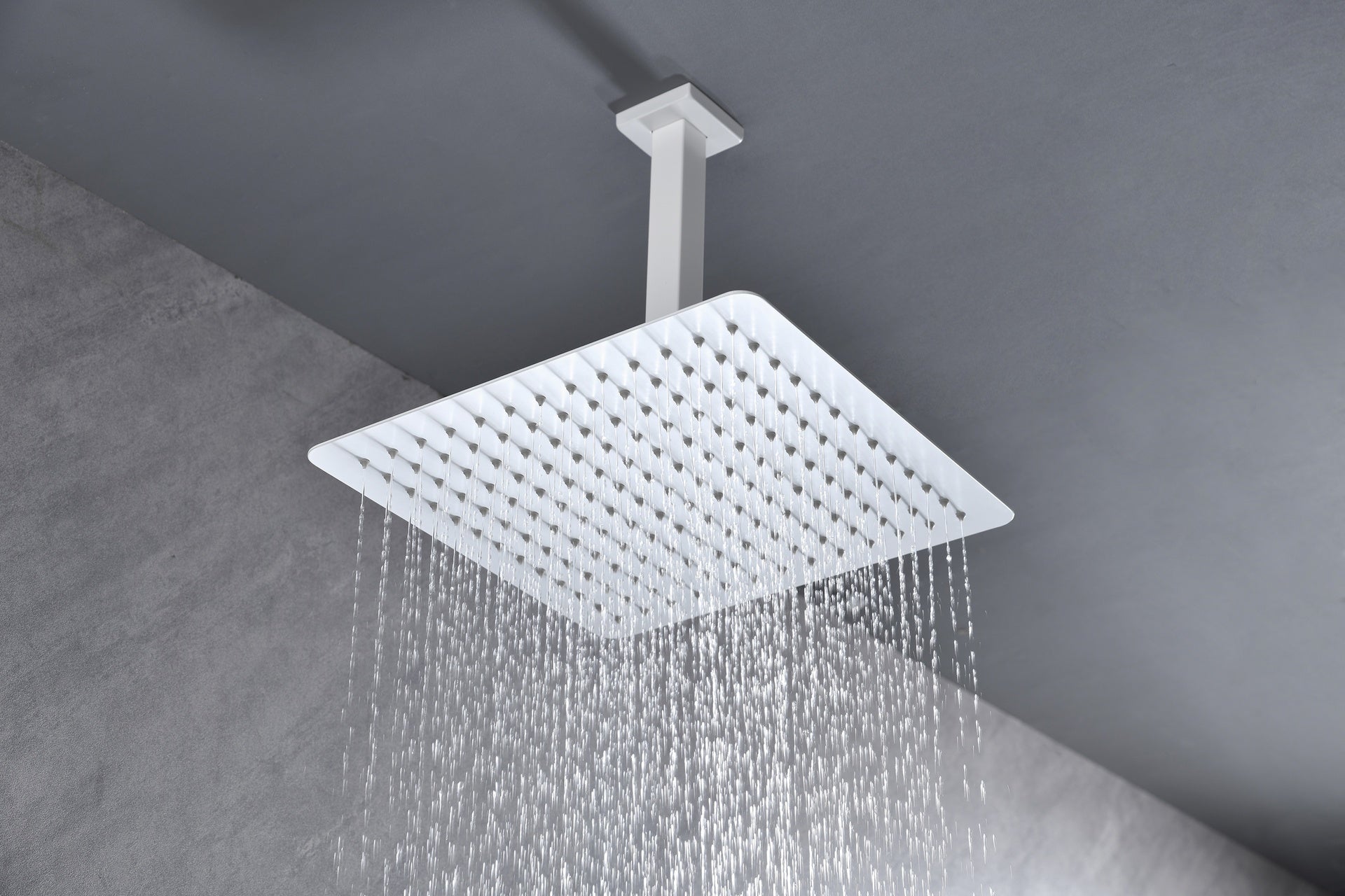 Rain Shower Head High Pressure Rainfall Showerhead Water Saving