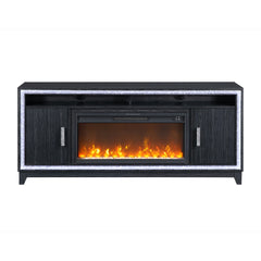 Almera Dark Grey 72 Inch Fireplace