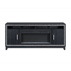Almera Dark Grey 72 Inch Fireplace