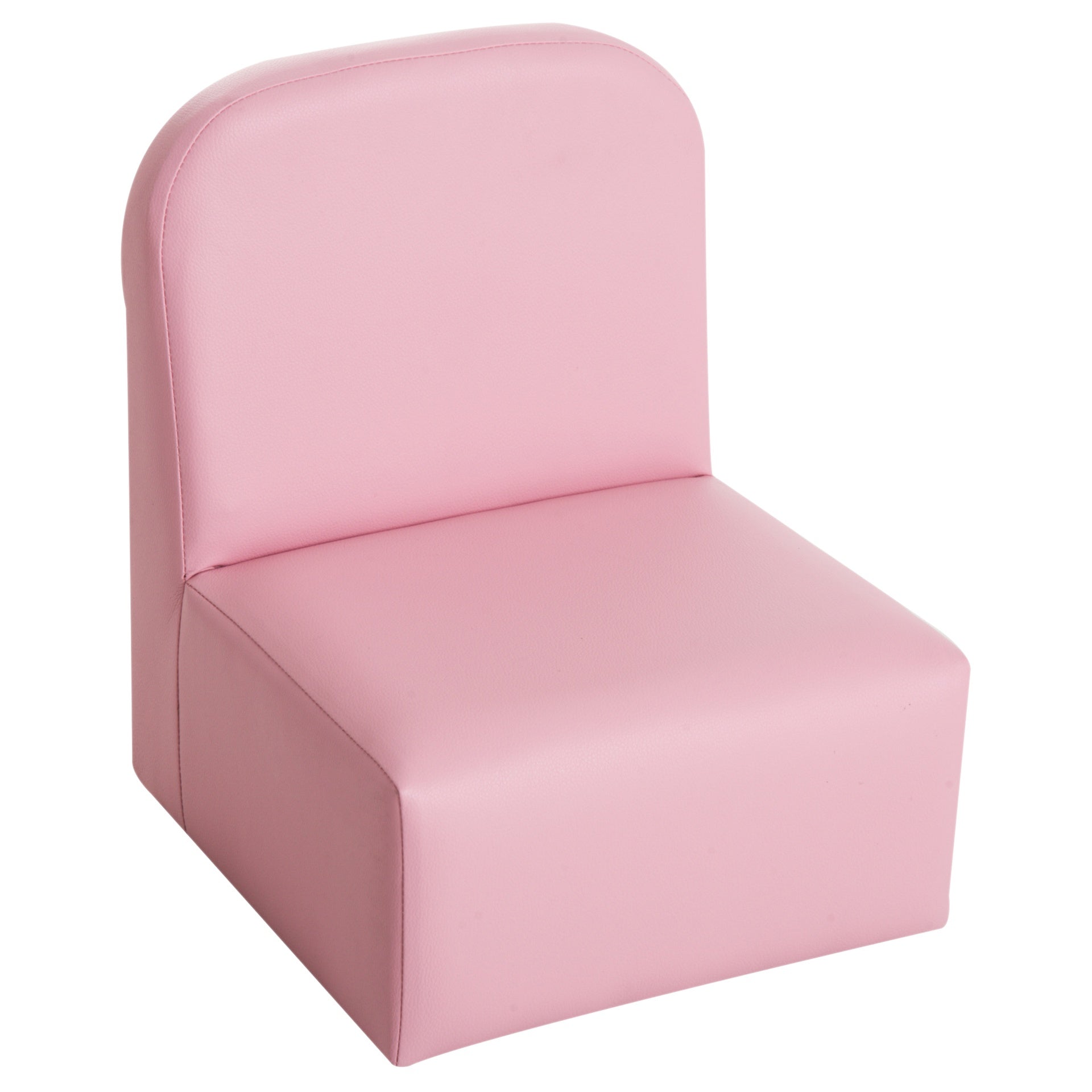 Qaba 2-in-1 Convertible Table and Chair Set for Boys Girls for Boys Girls, Pink